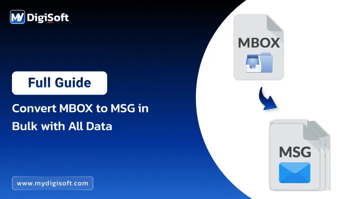 Convert MBOX to MSG in Bulk with All Data